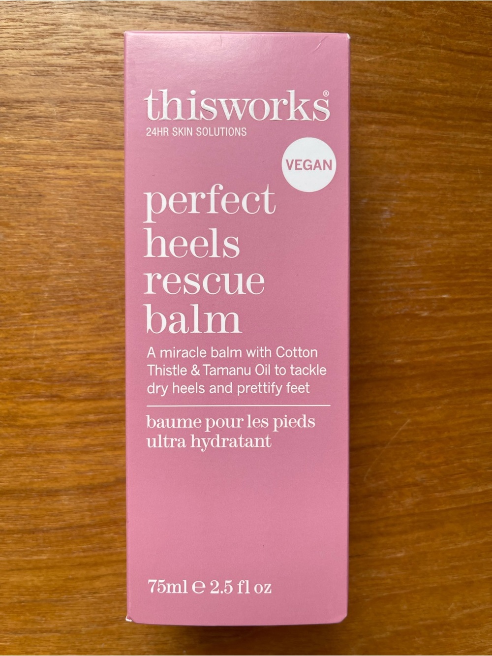 THIS WORKS Perfect Heels Rescue Balm for Feet NEW